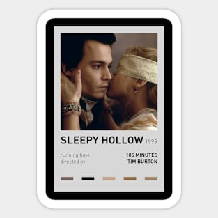 Sleepy Hollow Alternative Movie Poster Sticker